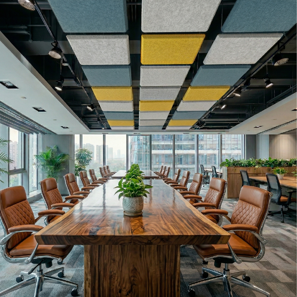 Acoustic Ceiling Raft – Square – 12mm PET Felt