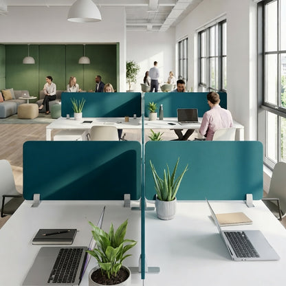 PET Felt Acoustic Desk Screen - 24mm