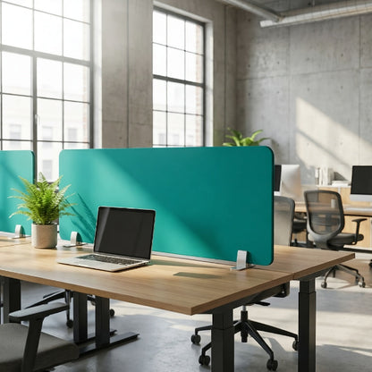 PET Felt Acoustic Desk Screen - 24mm