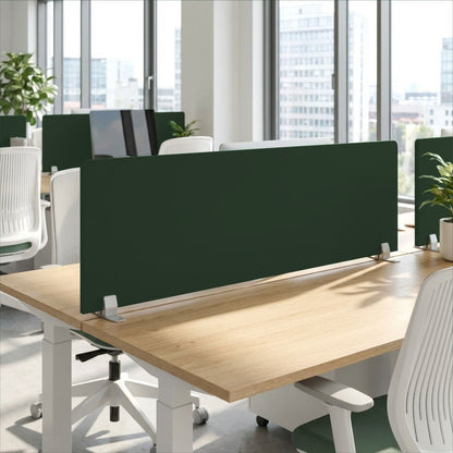 PET Felt Acoustic Desk Screen - 24mm