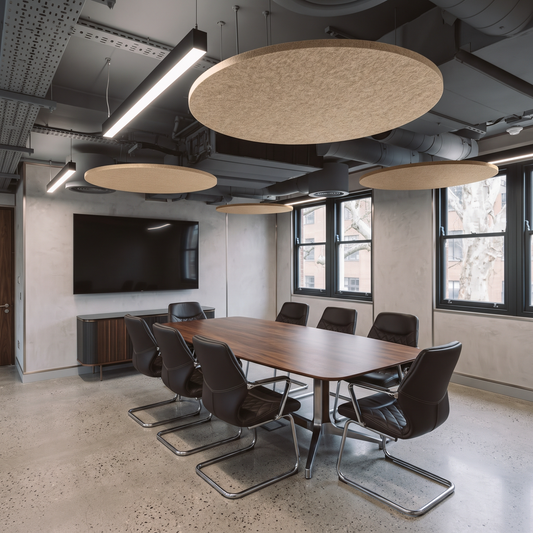 Acoustic Ceiling Raft – Round – 24mm PET Felt