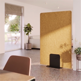 Office Partition Screen – Plain – PET Felt, Metal Feet