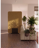 Office Partition Screen – Plain – PET Felt, Metal Feet