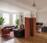 4 Panel Folding Room Divider - Acoustic PET Felt Screen