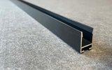 12mm U Channel Extrusion with Ceiling Wires - 2400mm
