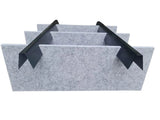 12mm Baffle Channel - Black (1200mm and 2400mm)