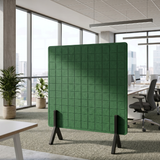 Check Freestanding Acoustic Screen with Wooden Feet