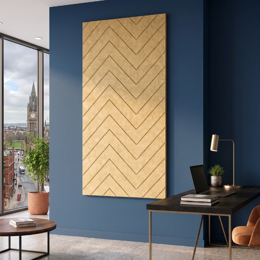 Acoustic Wall Panel – Chevron – PET Felt