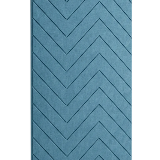 PET Felt Acoustic Wall Panel - Chevron Design