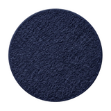 A round, pet felt tile in oxford blue