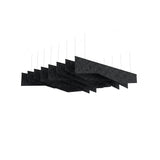 Crimp baffle kit in Slate Marble, three-quarter view