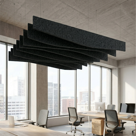 Curve Acoustic Ceiling Baffle Kit