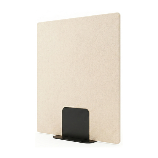 24mm Freestanding Acoustic Screen - Plain with Metal Feet