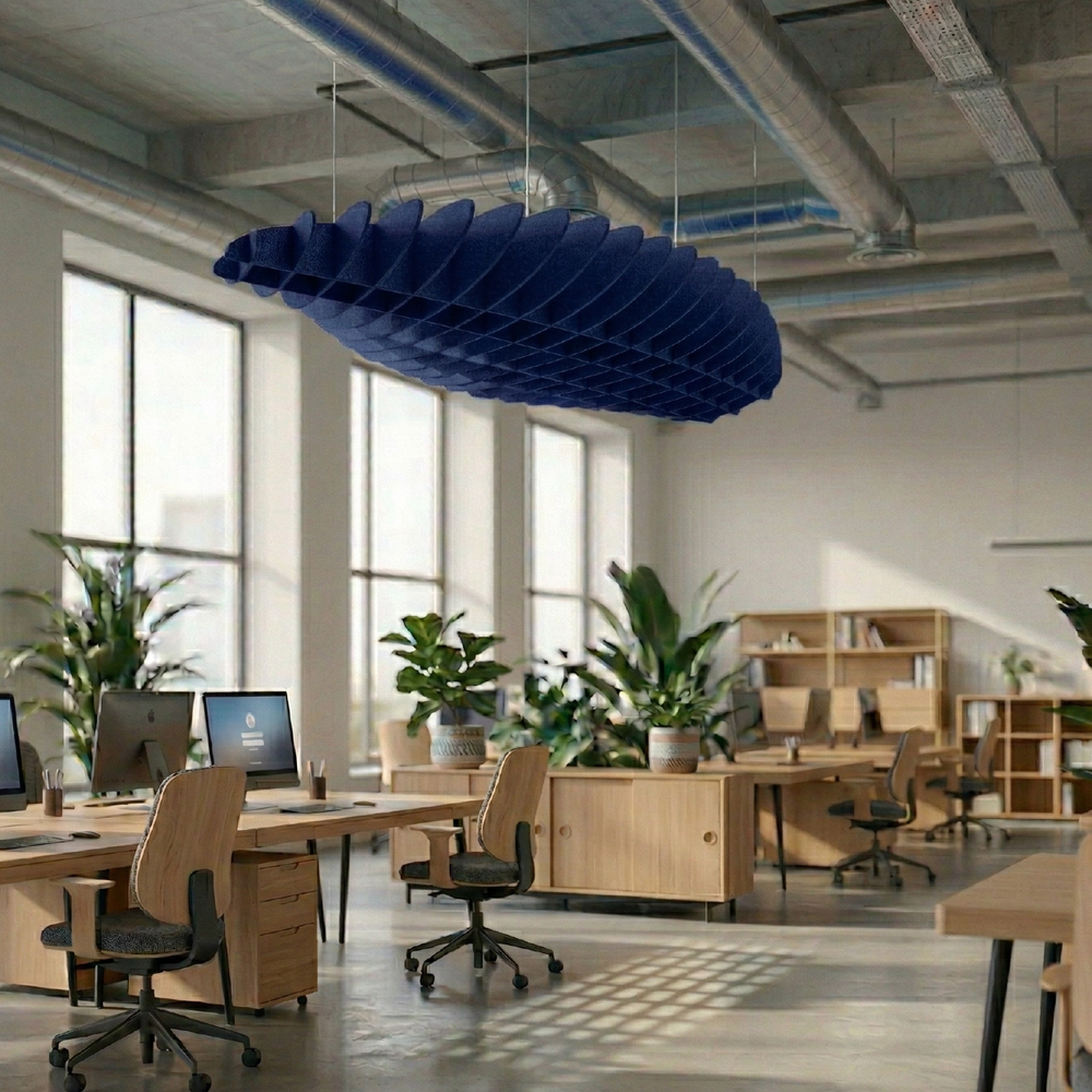 Acoustic Ceiling Baffle – Pacific – PET Felt Kit