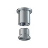 Ceiling anchor with wire rope and adjustable panel gripper for 12mm boards x 2