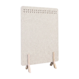 Polka Square Freestanding Acoustic Screen with Wooden Feet