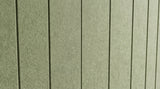 Pulse engraved felt wall panels in Tea Green, close-up of the engraved grooves