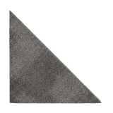 Right angle triangle acoustic PET felt tile in Dark Silver