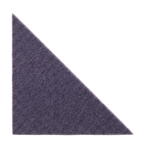 Right angle triangle acoustic PET felt tile in Purple Grape