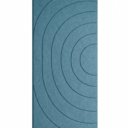 PET Felt Acoustic Wall Panel - Ripple Design