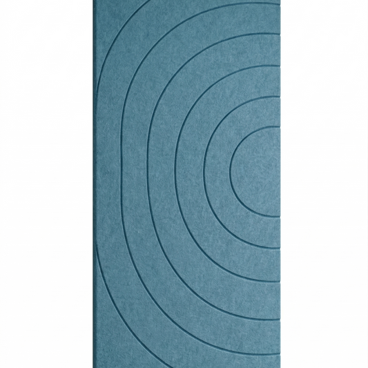 PET Felt Acoustic Wall Panel - Ripple Design
