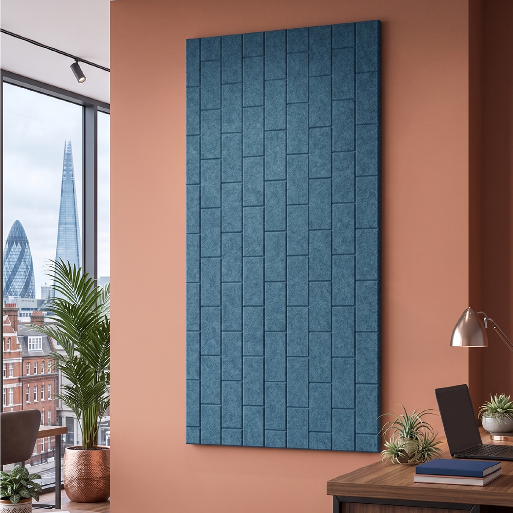 Acoustic Wall Panel – Brickwork – PET Felt