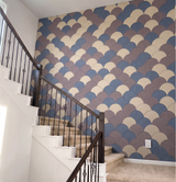Acoustic Wall Tiles – Scallop – PET Felt