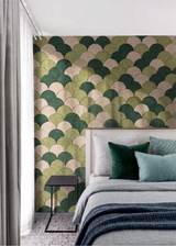 Acoustic Wall Tiles – Scallop – PET Felt