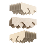 Acoustic Ceiling Raft – Wave Form Sine – 12mm PET Felt – Sold in Pairs