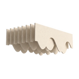 Acoustic Ceiling Raft – Wave Form Sine – 12mm PET Felt – Sold in Pairs