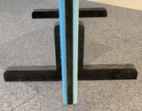 42mm Freestanding Acoustic Screen with Wooden T Legs
