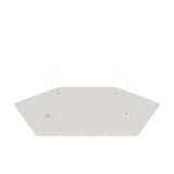 Acoustic Ceiling Raft – Hexagon – 24mm PET Felt