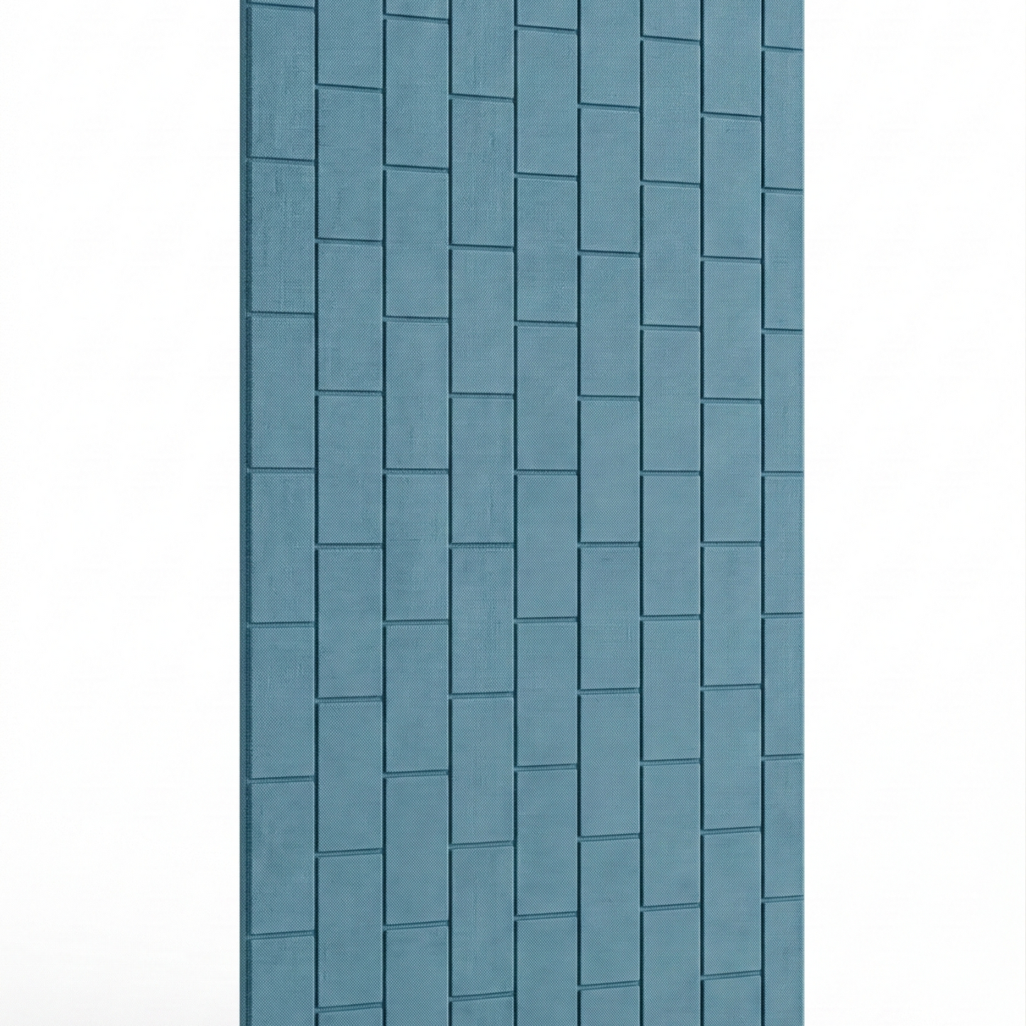 PET Felt Acoustic Wall Panel - Running Brick Design