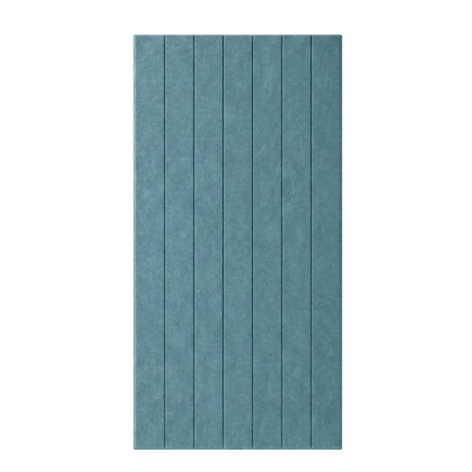PET Felt Acoustic Wall Panel - Vertical Grooved Design